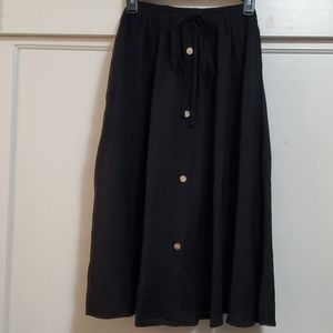 Black skirt